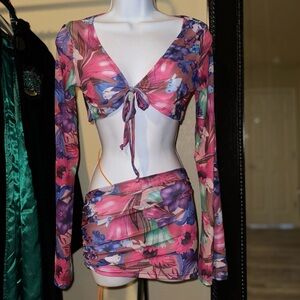 3 piece skirt outfit